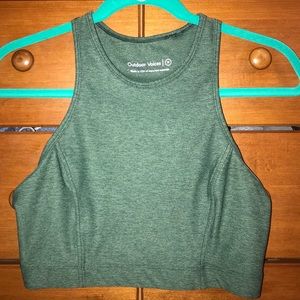 Outdoor Voices Athena Crop Top Hunter (worn once)